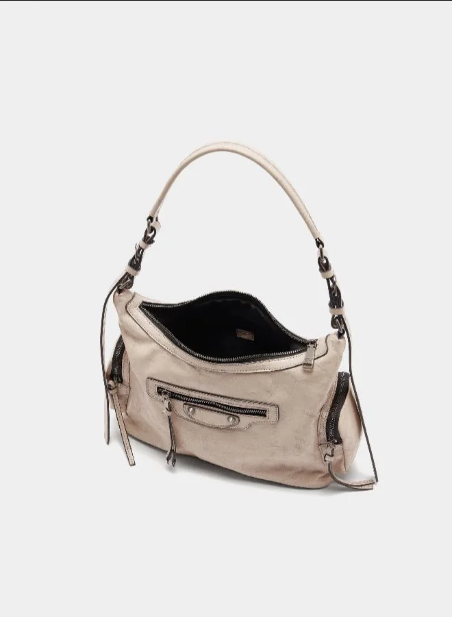 بارفوا حقيبة كتف بتأثير الشغوخة