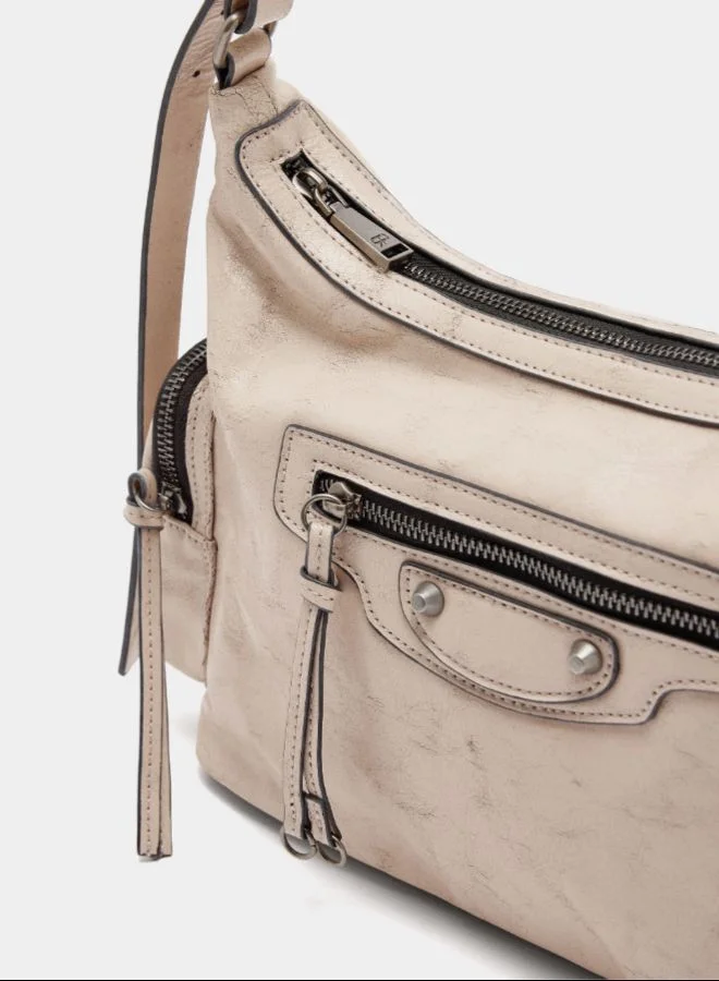 PARFOIS Shoulder bag with aged effect