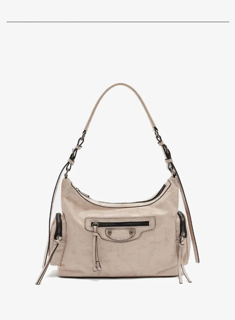 PARFOIS Shoulder bag with aged effect