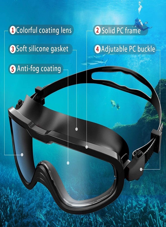 Overa Goggles Swim Goggles Anti Fog Waterproof Teenagers Big Frame Swimming Eyewear One-piece Swim Glasses. - Image 3