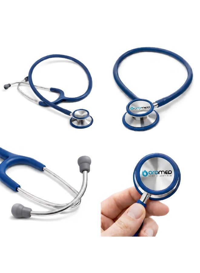 اوروميد سماعة طبية SF-502 للأمراض الباطنية لون أزرق – سماعة دكتور - Image 3