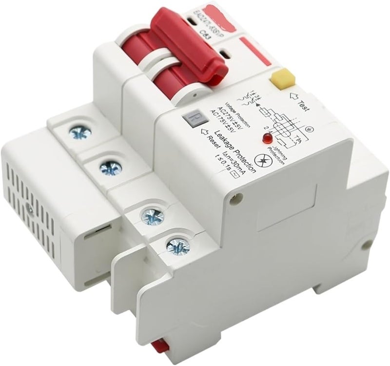 2P PE 32A 230V SPD قاطع دائرة حماية من زيادة الجهد مع حماية من التحميل الزائد وزيادة الجهد - Image 5