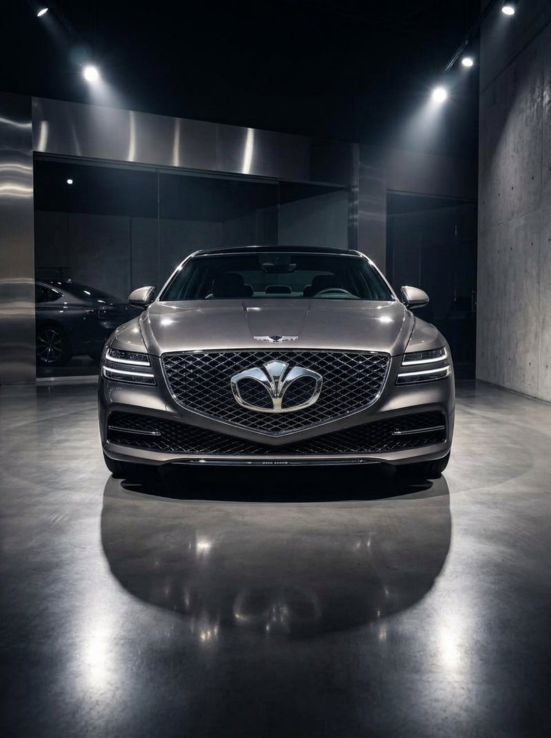 دايو شعار سياره كروم لزينة مقدمة السيارة ملصق شارة سيارات إكسسوار - Image 1