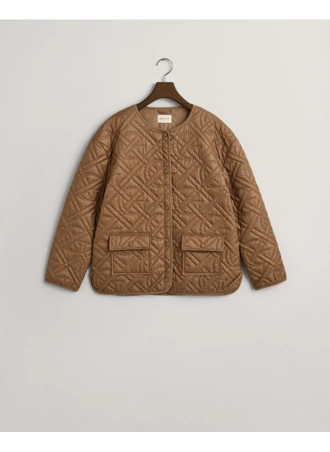 غانت Gant Teen Girls Monogram Quilted Liner Jacket
