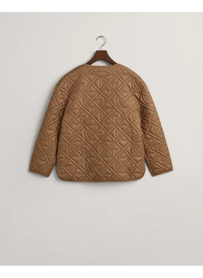 غانت Gant Teen Girls Monogram Quilted Liner Jacket