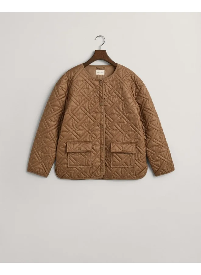 غانت Gant Teen Girls Monogram Quilted Liner Jacket