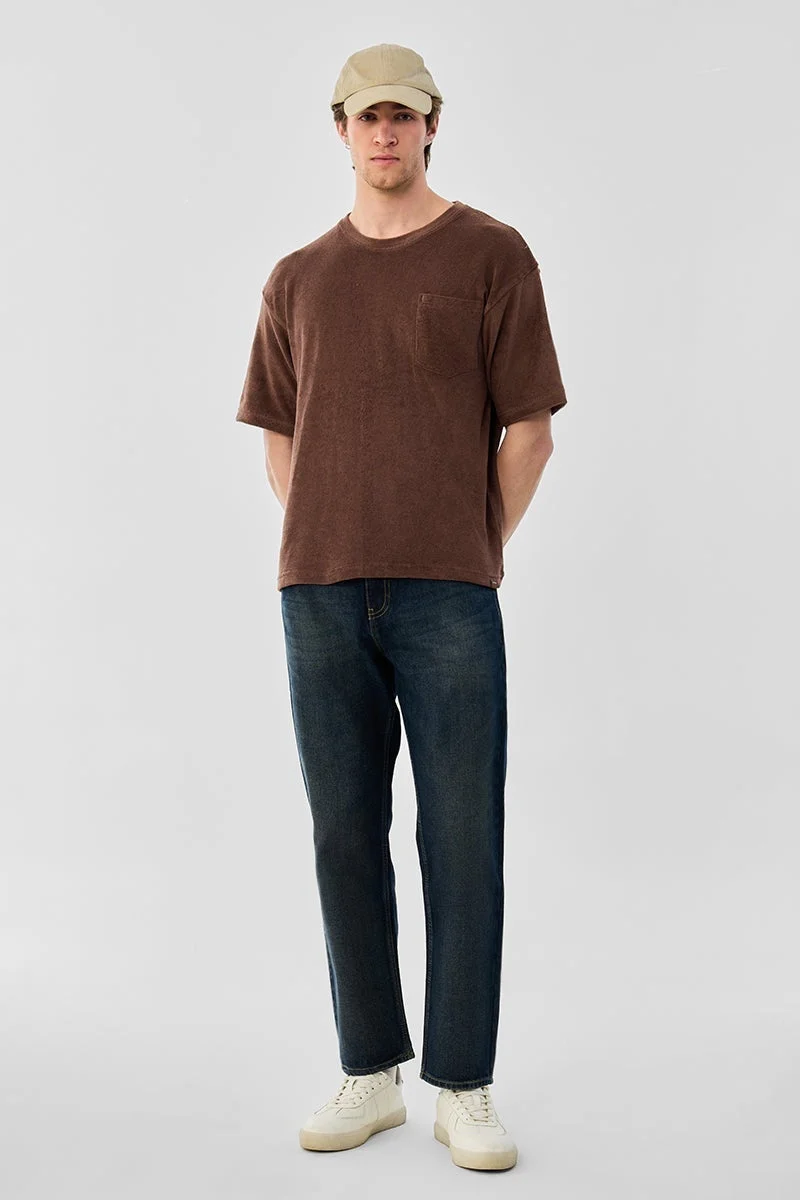 سنيتش Cotton Blend Oversized T-Shirt