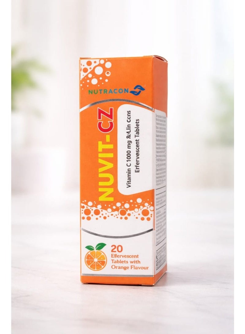 نيوتراكون نيوفيت-CZ فيتامين C بنكهة البرتقال 1000 مجم - Image 2