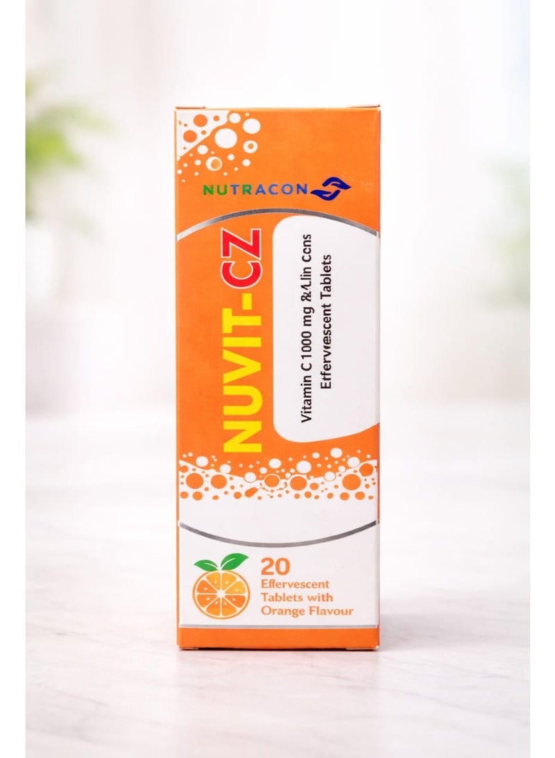 نيوتراكون نيوفيت-CZ فيتامين C بنكهة البرتقال 1000 مجم - Image 3