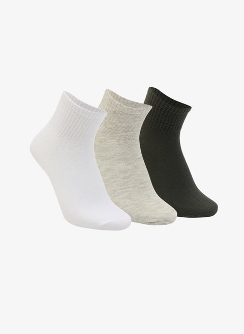 3 Pack Of Crew Socks