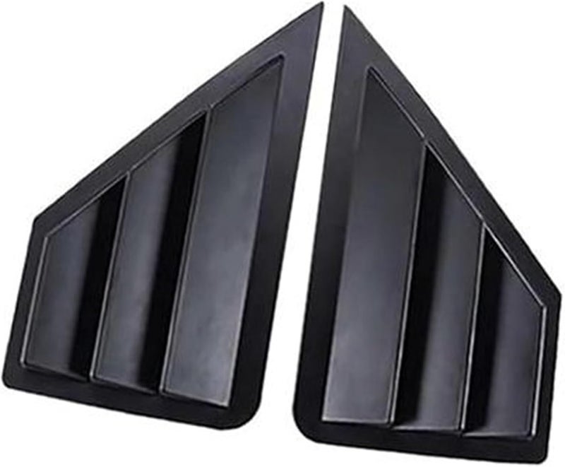 QASULER Car Rear Louver Window Cover Trim for Toyota C-HR - Image 1