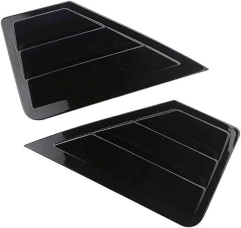 QASULER Car Rear Louver Window Cover Trim for Toyota C-HR - Image 3