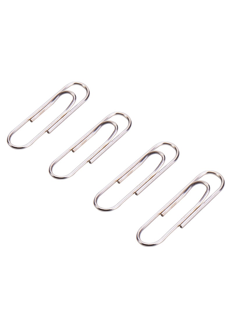 Deli E0025 Paper Clips - 29mm, Silver - Image 1