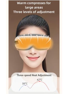 Chixing Eye Mask Massager, New Year Birthday Gifts for Women, FSA HSA Eligible Eye Massager with Heat, Eye Mask Eye Massager for Migraine, Relax Eye, Eye Strain Relief, Improve Sleep for Women Men  - Image 2