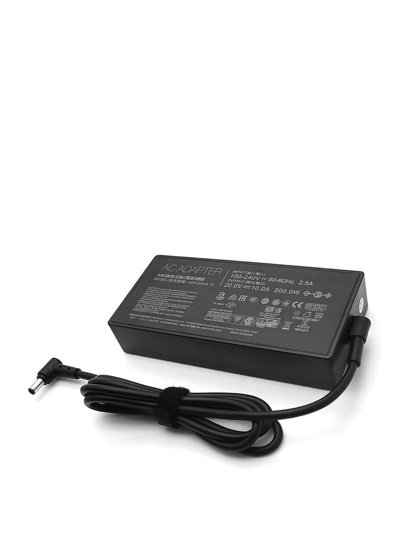 Terabyte محول طاقة بديل 20 فولت 10 أمبير 200 واط 6.0x3.7 مم لجهاز Asus ROG Zephyrus GA503QS GA503QR GA503QM / Strix G15 G513QC G513Q - Image 1