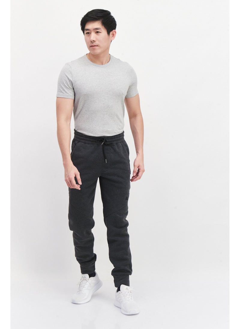 RBX Men Sportswear Fit Training Jogger Pants, Heather Charcoal  - Image 5