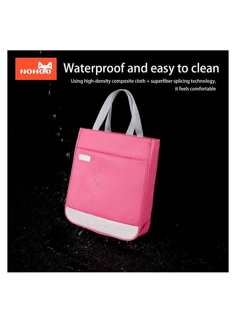 Nohoo School Hand Bag - Rose Red - Image 5