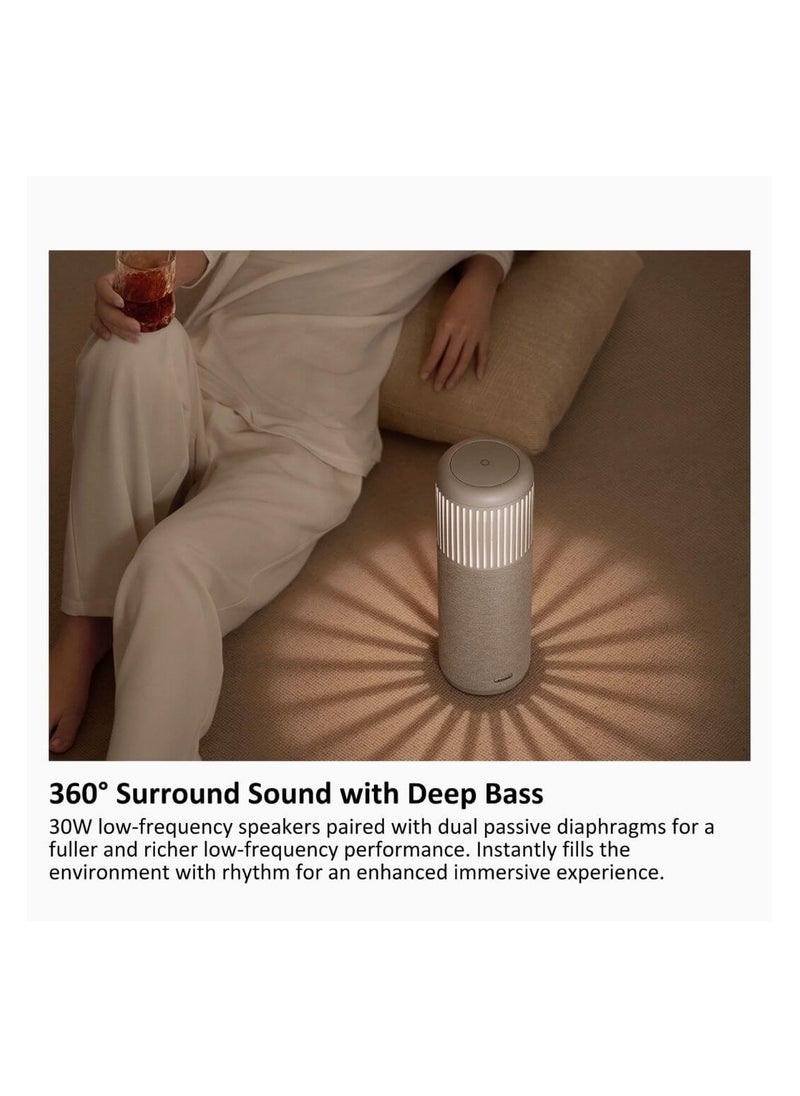 EZVALO - Ezvalo Tuner Hifi Bluetooth Speaker with Ambient Lighting - Image 1