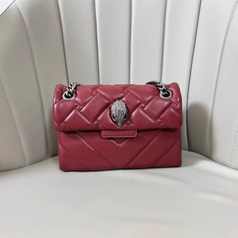 Kurt Geiger Women's Small Square Crossbody Bag with Chain Strap and Eagle Head Design - Image 1
