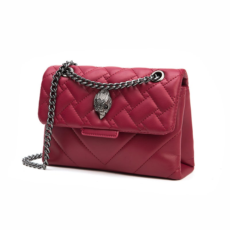 Kurt Geiger Women's Small Square Crossbody Bag with Chain Strap and Eagle Head Design - Image 3
