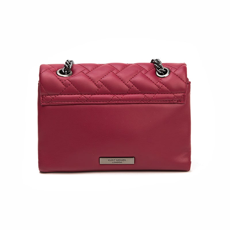Kurt Geiger Women's Small Square Crossbody Bag with Chain Strap and Eagle Head Design - Image 4