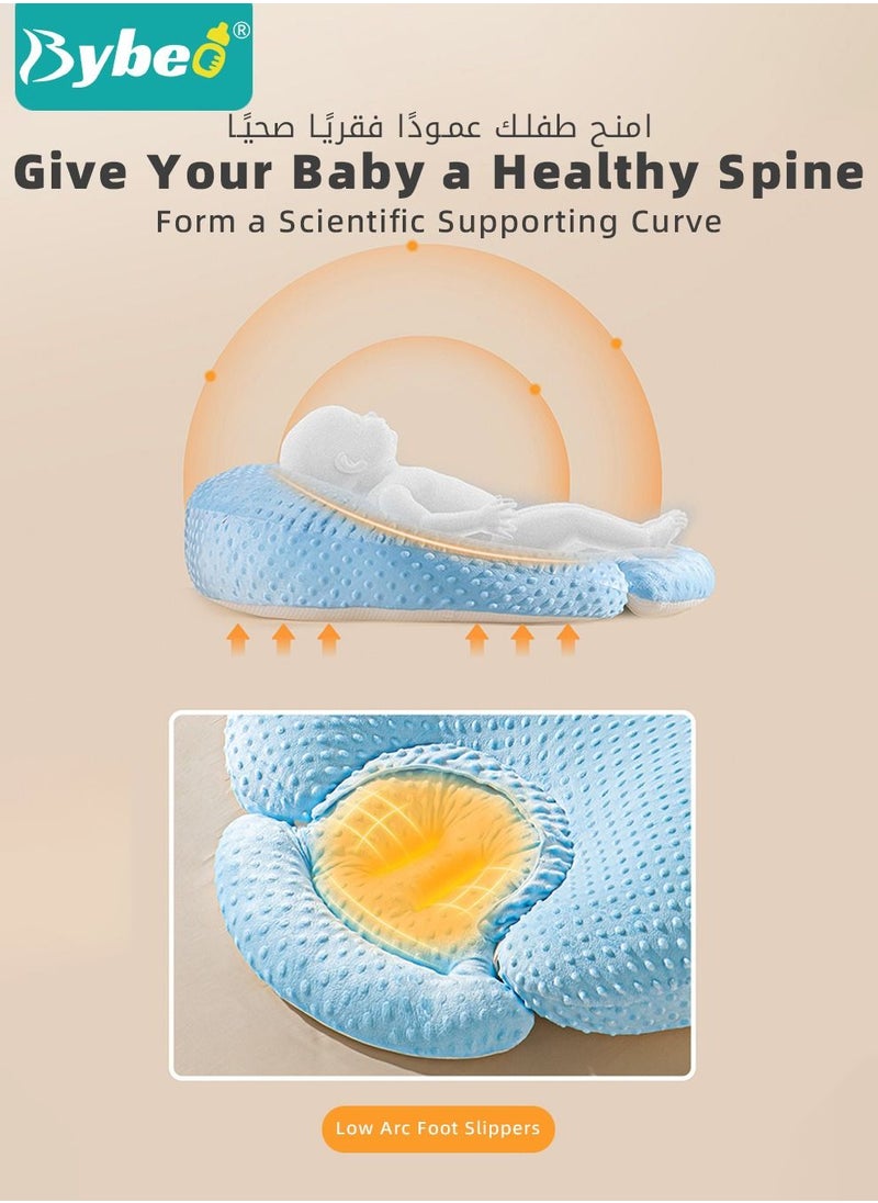 Bybeo - Baby Nursing Pillow & Body Positioner with Premium Material for Breastfeeding and Bottle Feeding, Infant Sitting Support to Babies Boys and Girls - Image 1