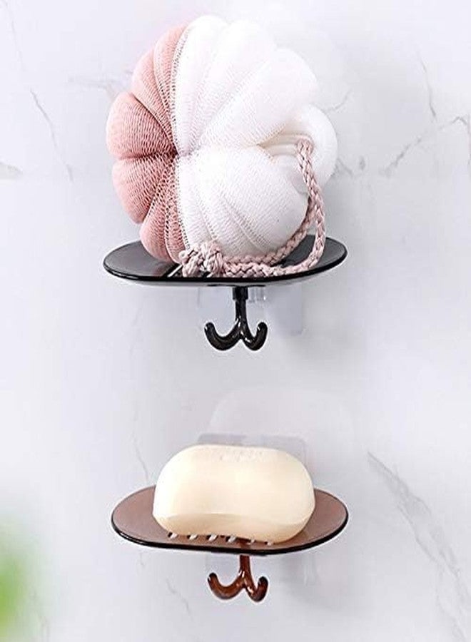 Copelle Soap Holder | Hanging Soap Dish for Bathroom & Toilet Drain Box | Durable, Rust-Proof, Space-Saving Soap Tray | for Shower, Sink, & Kitchen Organization (Multi Color, Pack of 2) - Image 1