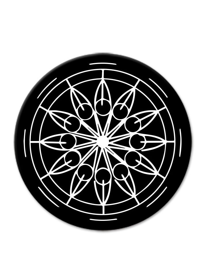 EBMINI New Creative Circular Silicone Coaster 