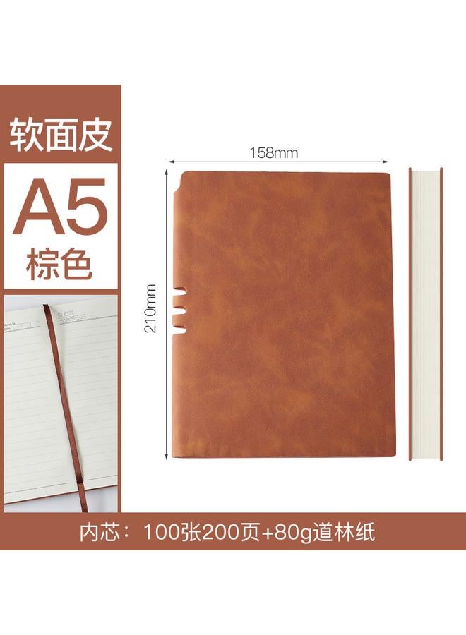 Bluejw A5 Notebook Loose-leaf Simple Easy To Split Notepad Gift Box Suit Hand Ledger Customized Notebook B5 Thick Notebook - Image 1