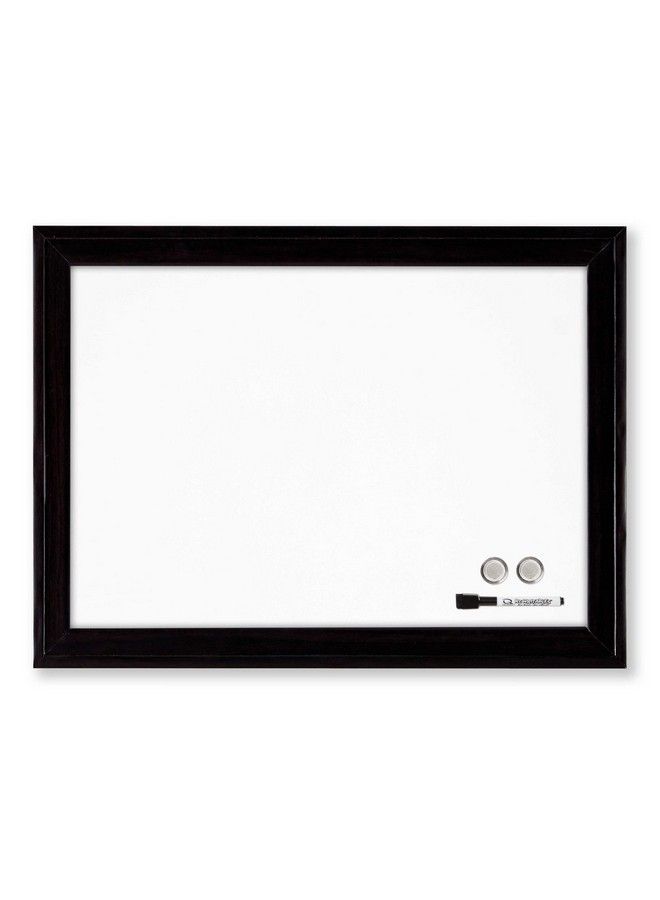 Quartet لوحة مسح مغناطيسية جافة مقاس 17 بوصة × 23 بوصة لوحة بيضاء بإطار أسود (79282) - Image 3