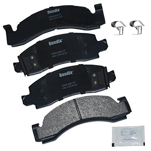 Bendix Priority1 CFM149 Brake Pads for Blue Bird TC1000,Chevrolet C30,Pickup,C35,C3500HD,G30,Van,K30,P30,R30,R3500,V30,V3500,Dodge D400,D450,W200,W250,W300,W300,W350,GMC C35,C3500,C3500HD,G35 - Image 1
