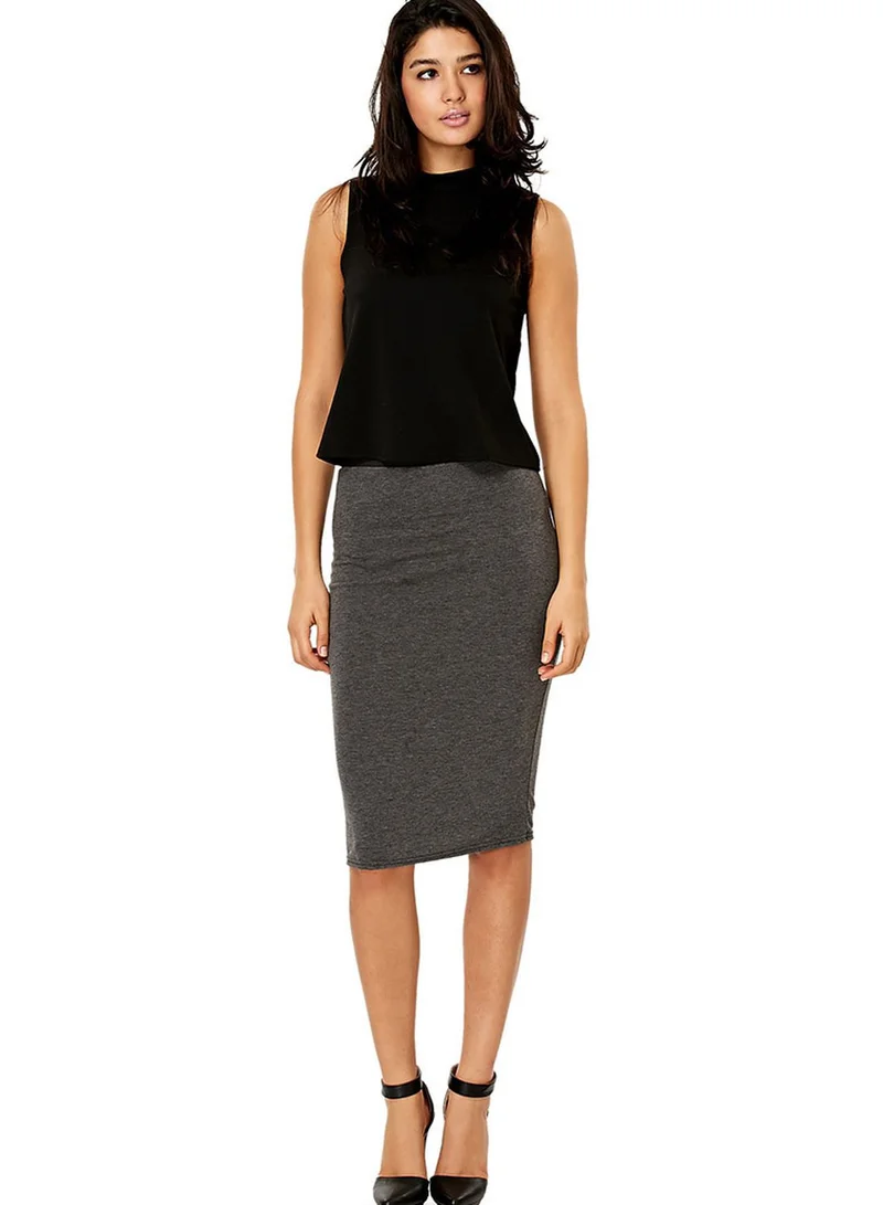 ELLA Elasticated Midi Skirt