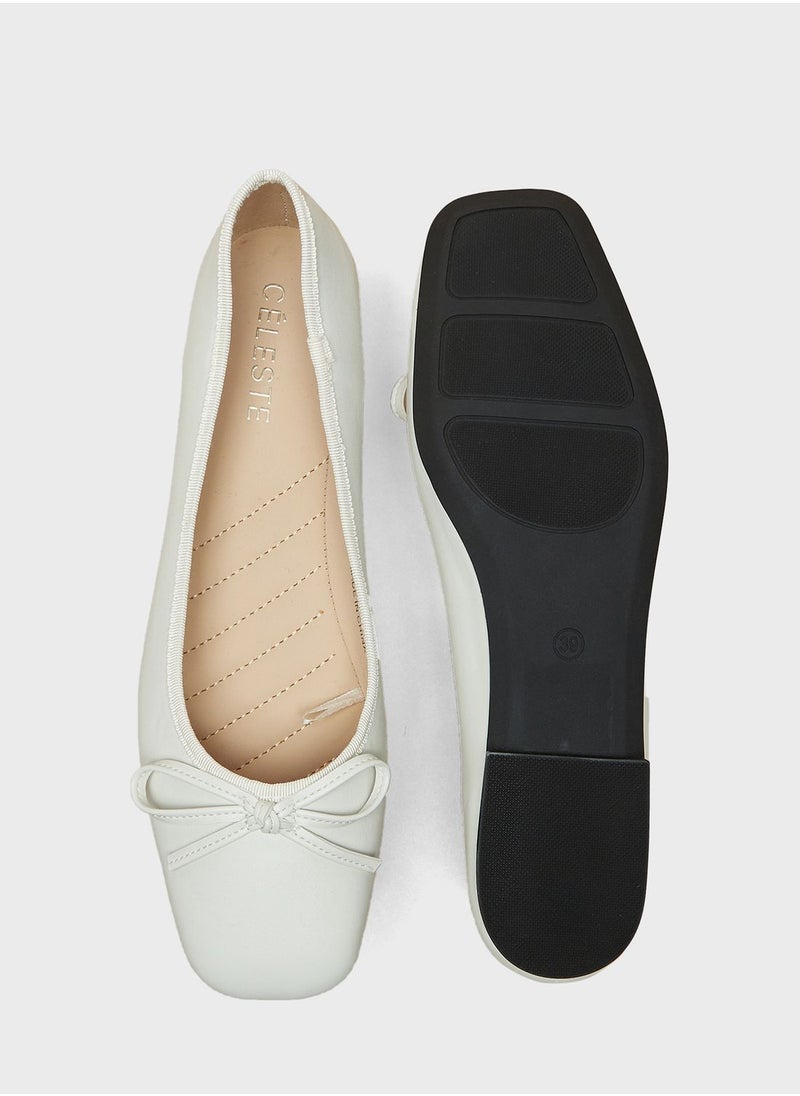 Celeste - Pointed Toe Flat Ballerinas - Image 1