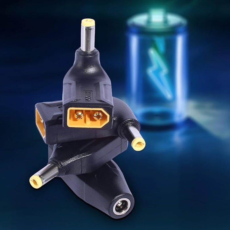 Multi Color Portable XT60 to DC5525 Converter Plug Connector for Model Making Electronics Engineering - Image 4