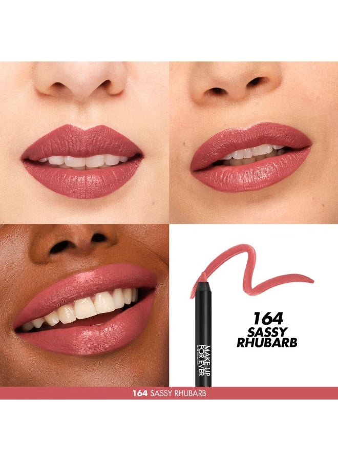 MAKE UP FOR EVER Artist Color Pencil Extreme 1.2g- 164 Sassy Rhubard - Image 2