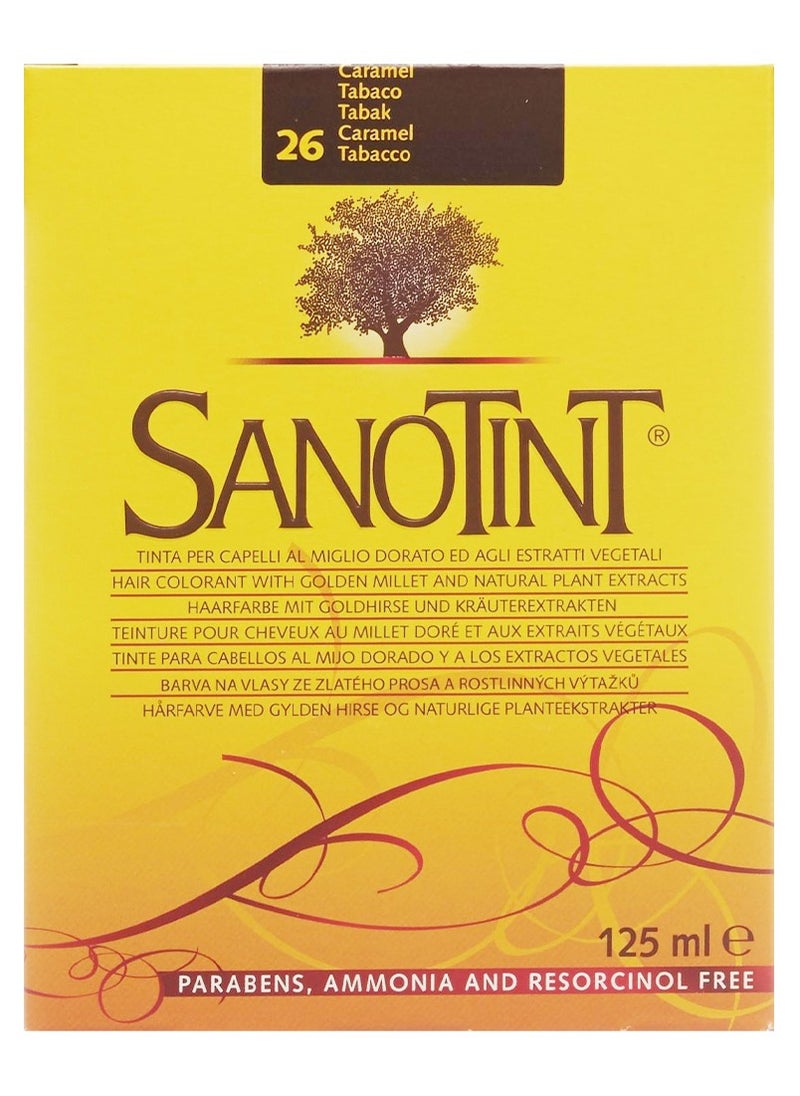 Sanotint Classic Hair Color Caramel 26 - Natural Permanent Hair Dye, 125 ml  - Image 2