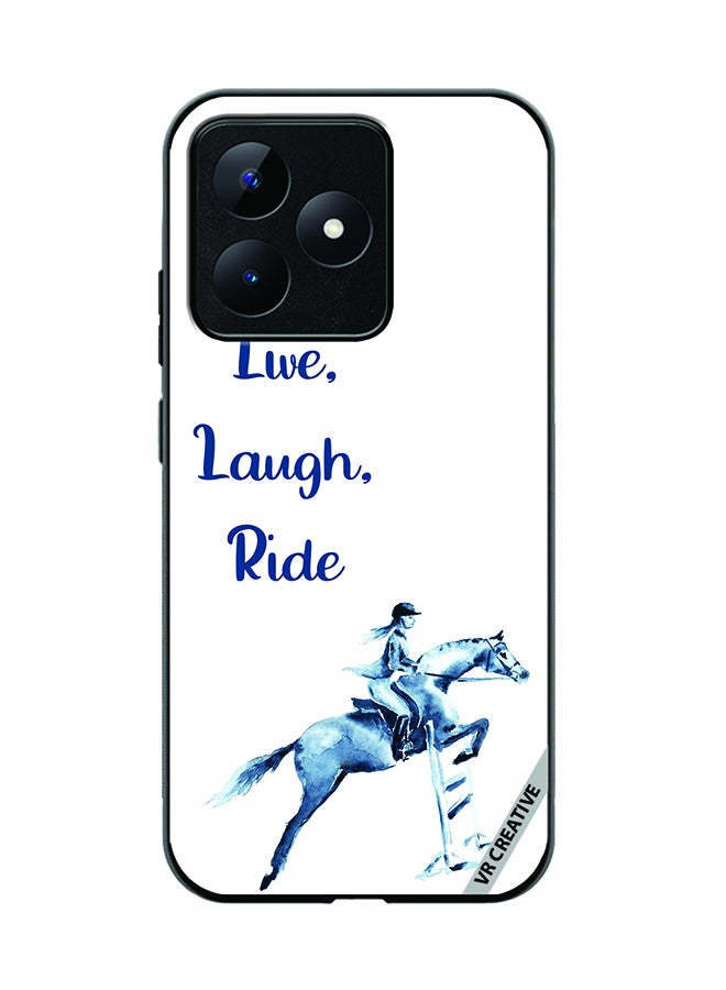 VR CREATIVE Protective Case Cover For Realme C53 Horse Design Multicolour - Image 1