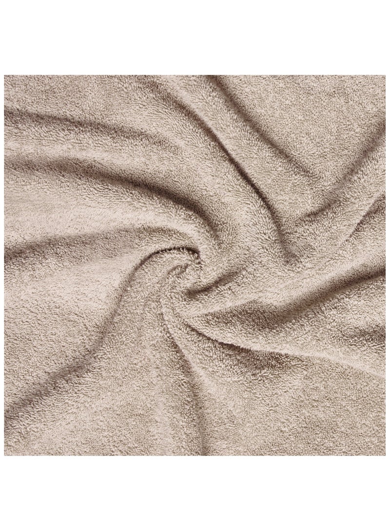 Aten Homeware ATEN Homeware Supreme Egyptian Cotton Bath Towel Set – 2 Piece Set with 2 Extra Large Bath Towels 70 x 140 cm, Ultra Soft, Highly Absorbent, OEKO-TEX Certified, Made in Egypt - (Café) - 2 PIECES - Image 2