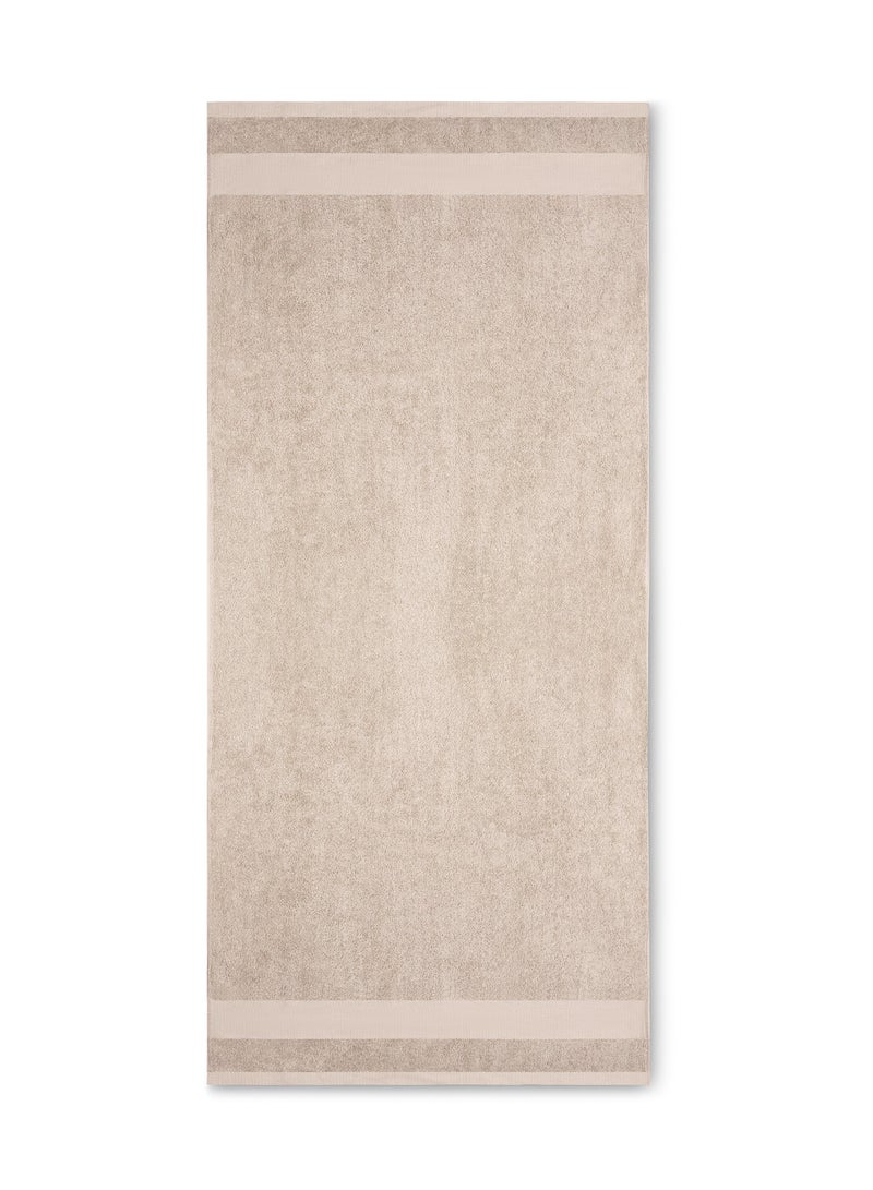 Aten Homeware ATEN Homeware Supreme Egyptian Cotton Bath Towel Set – 2 Piece Set with 2 Extra Large Bath Towels 70 x 140 cm, Ultra Soft, Highly Absorbent, OEKO-TEX Certified, Made in Egypt - (Café) - 2 PIECES - Image 3