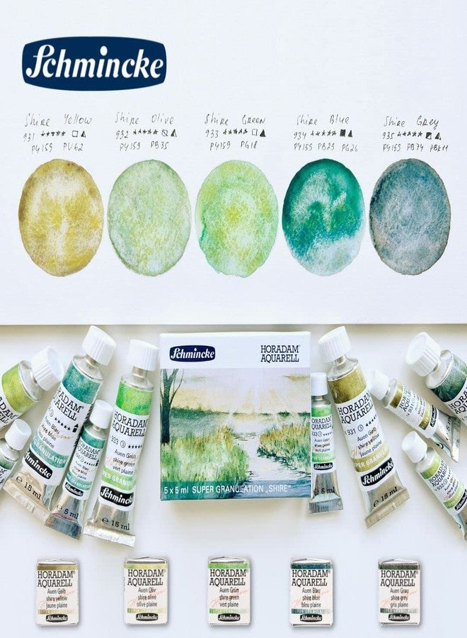شمينك Schmincke Horadam Aquarell Super Granulation 15 مل (شاير بلو) - Image 4