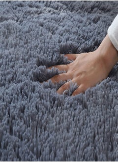 KYD Soft Rugs Fluffy Carpets Tie-Dye Rugs for Living Room Bedroom Nursery Home Decor Non-Slip Machine Washable Carpet Home Decorative Carpet 100x160 cm  - Image 4