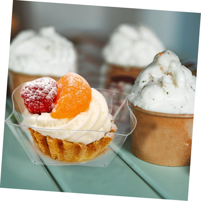 50 Pieces Multi Function Dessert Cups for Party Cake Molds Easy to Decorate - Image 5