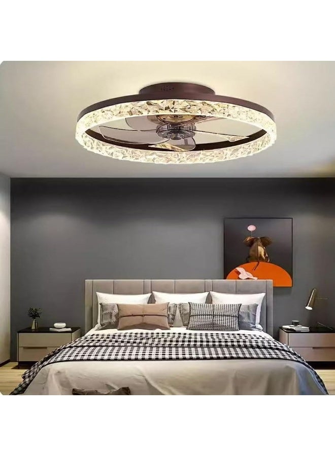C&C Home Modern Ceiling Fan with Remote Control and Quiet Motor – Energy-Efficient 3-Speed Indoor Fan with Reversible Airflow and Optional LED Light for Bedroom, Living Room, or Home Office. - Image 3