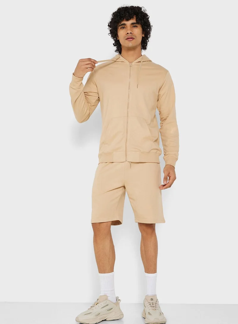 سفنتي فايف Zip Hoodie Set