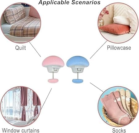 KAVSIYA Bed Sheet Clips Duvet Cover Holding Clips Non-Slip Cover Fixator Comforter Quilt Holder with One-Key Unlock for Blanket Bed Sheet Curtain Socks Mattress (Random Color 12 Pack)  - Image 5