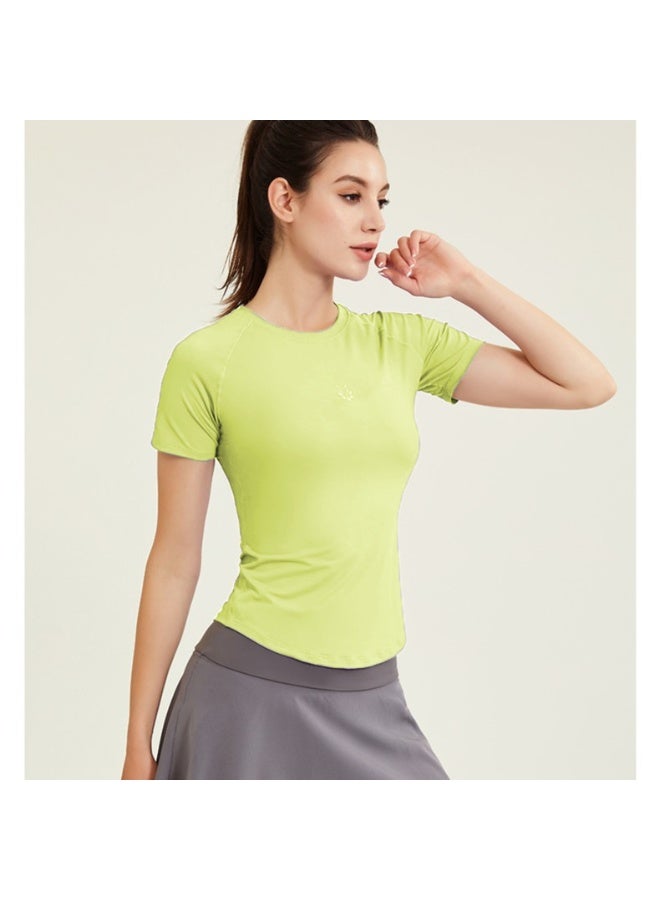 Women Running T Shirts Breathable Short Sleeves Quick Dry Outdoor Sport Shirt Gym Fitness Training Tees Yoga Jogging Tops - Image 1