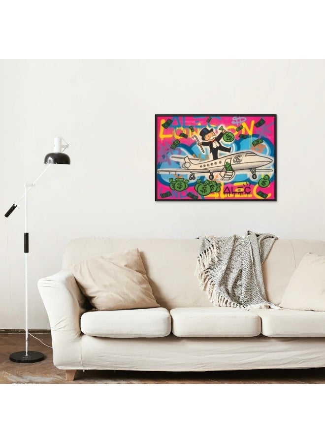 TNESSENTIAL MONOPOLY AIRLINE CANVAS POSTER - Image 3