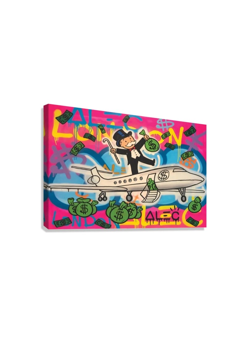 TNESSENTIAL MONOPOLY AIRLINE CANVAS POSTER - Image 4