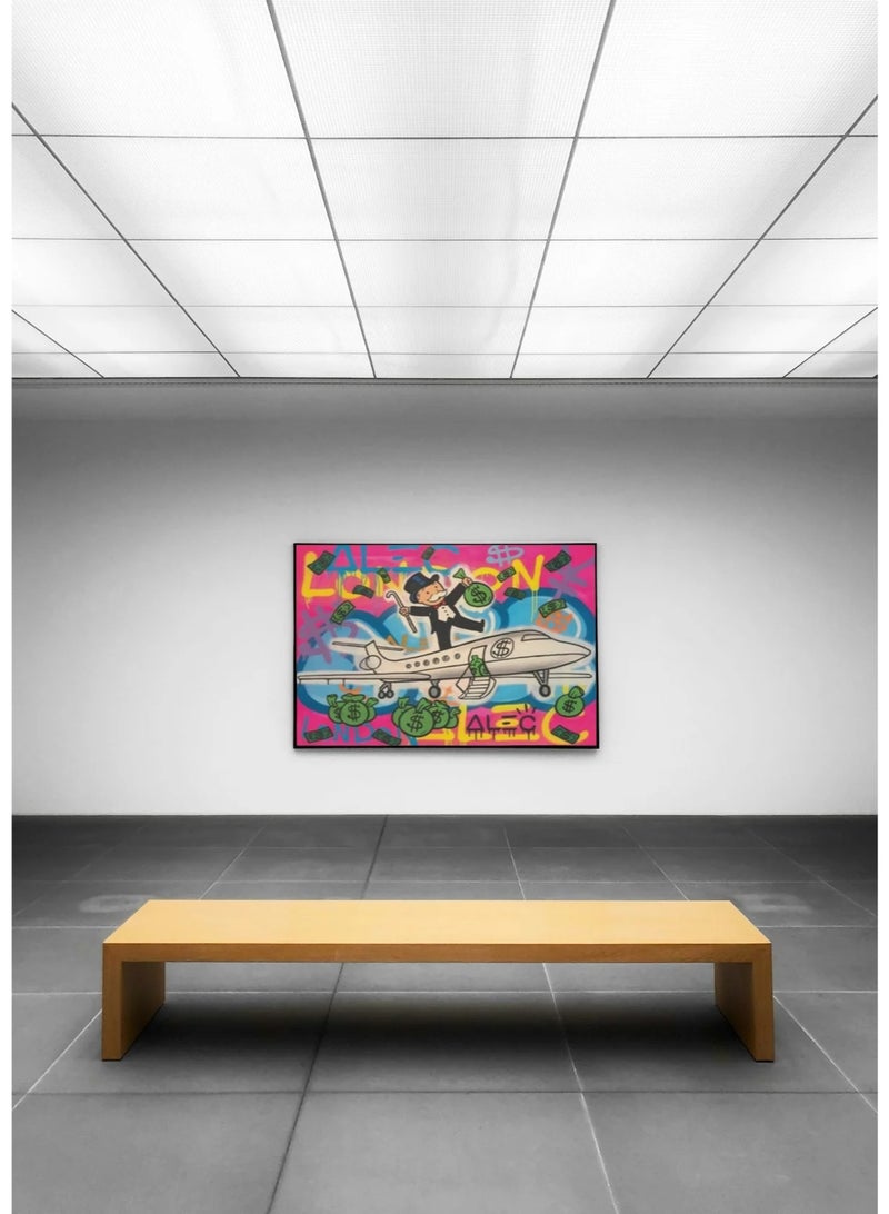 TNESSENTIAL MONOPOLY AIRLINE CANVAS POSTER - Image 2