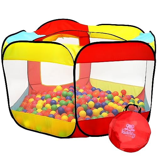 Kiddey Store Kids Ball Pit Pop Up Large Tent for Toddlers  Indoor  Outdoor Gift Toys for Infants Girls  Boys Baby Playpen with Zipper Storage Bag BallPit Balls Not Included - Image 1